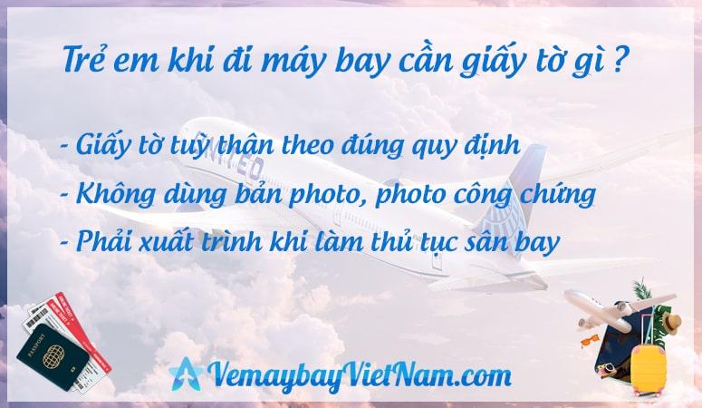 Giấy tờ cần thiết khi đi máy bay ?