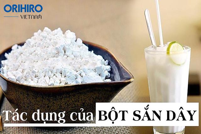 Hướng dẫn cách uống bột sắn dây để tăng vòng 1 hiệu quả