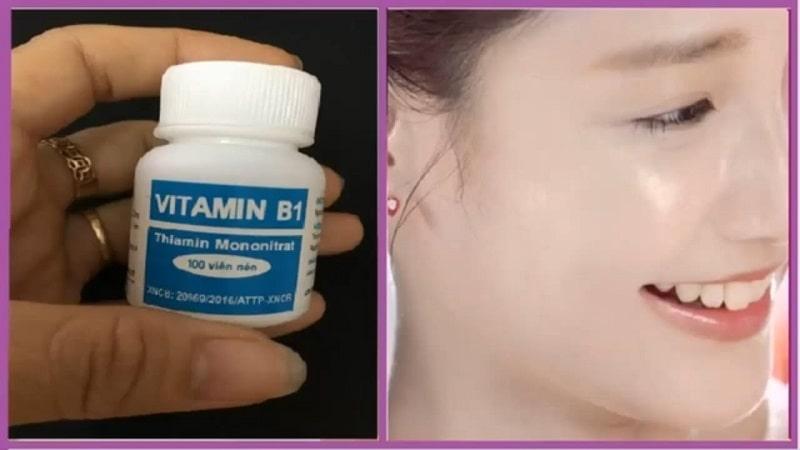 5 Cách làm trắng da bằng vitamin B1 đơn giản hiệu quả 