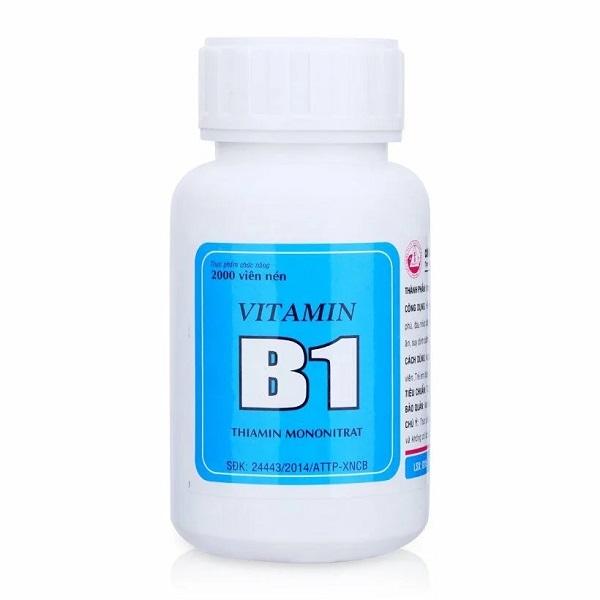 Vitamin B1 có tác dụng gì cho da? Vitamin B1 giá bao nhiêu?