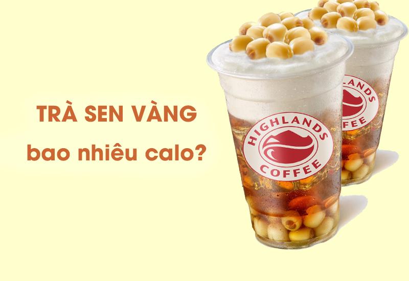 Trà sen vàng bao nhiêu calo? Uống trà sen vàng có béo không ?