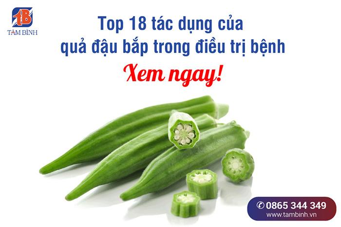 Top 18 tác dụng của quả đậu bắp trong điều trị bệnh – Xem ngay!