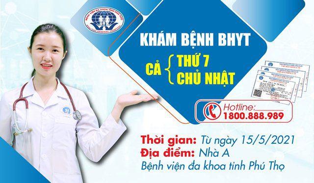 Khám bảo hiểm y tế vào thứ 7, chủ nhật sẽ được hưởng lợi ích gì ??