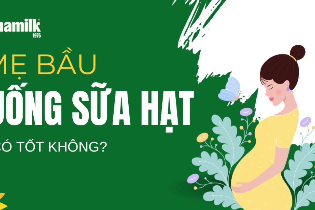 BÀ BẦU UỐNG SỮA HẠT CÓ TỐT KHÔNG? 10 LOẠI SỮA HẠT TỐT NHẤT