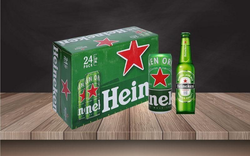 Bảng giá bia Heineken chính hãng, mới nhất 2023