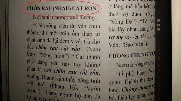 Tranh cãi câu thành ngữ 'chôn rau cắt rốn' hay 'chôn nhau cắt rốn': NXB Giáo dục VN lý giải