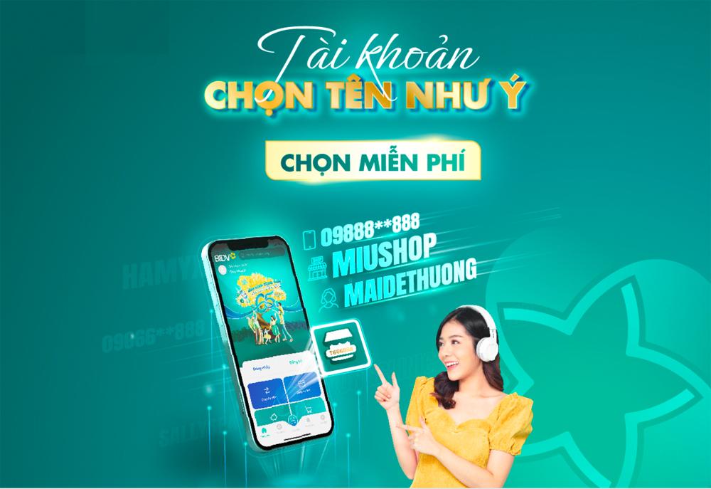 Cách đặt số tài khoản ngân hàng theo số điện thoại