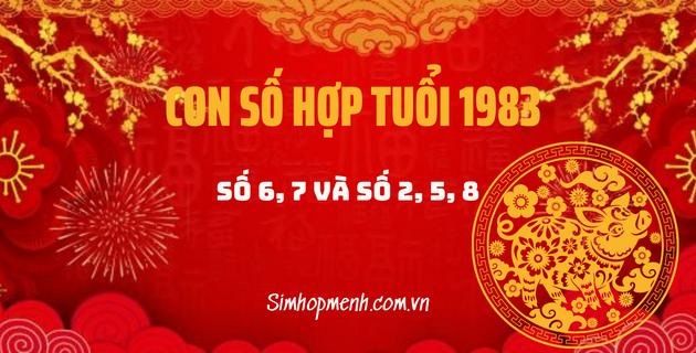 Tuổi Quý Hợi 1983 hợp số nào theo ngũ hành nạp âm Đại Hải Thủy