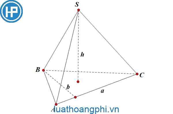 Công thức tính thể tích khối chóp dễ hiểu nhất