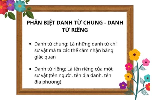 Danh từ chung là gì? Ví dụ và vai trò của danh từ trong câu chi tiết nhất