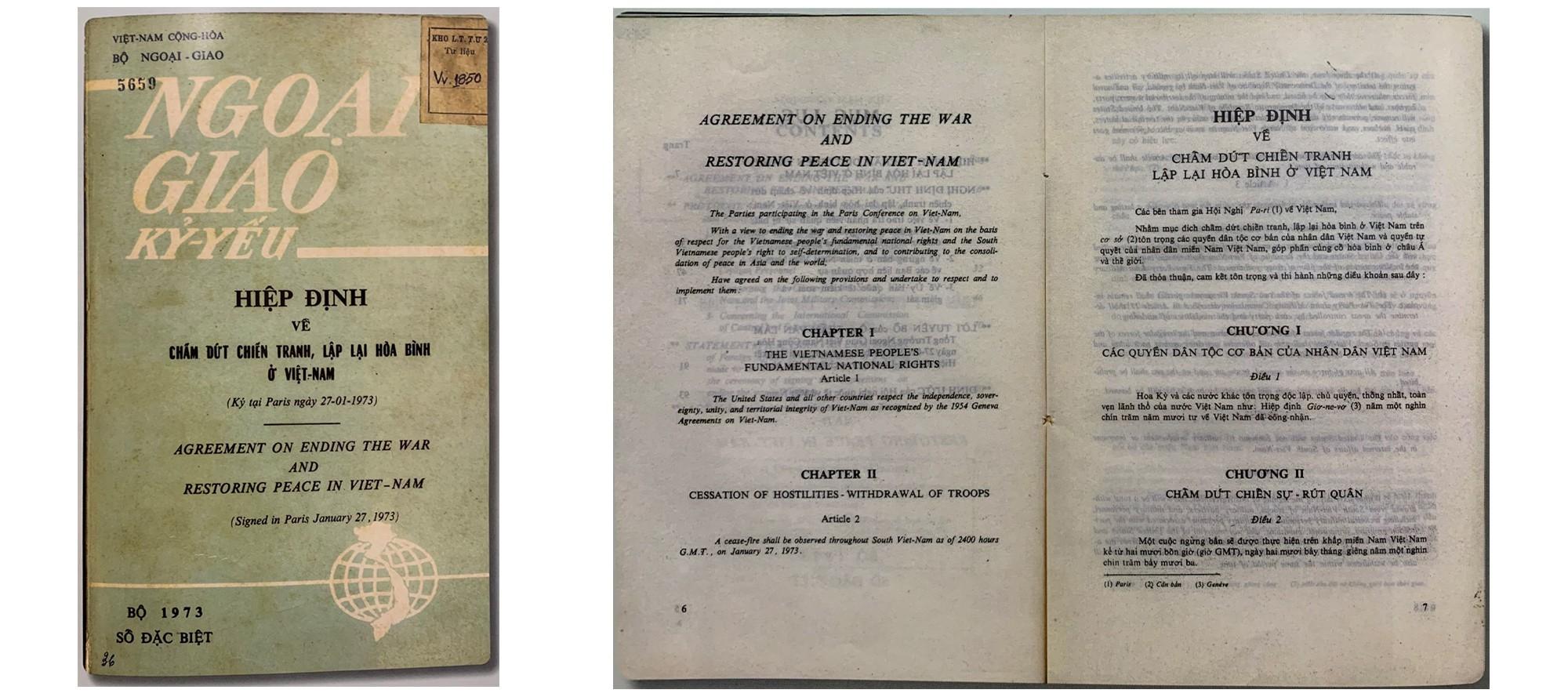 Nội dung cơ bản của Hiệp định Paris 1973 là gì?