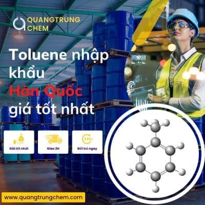 Phản ứng của toluen | Toluen không phản ứng với chất nào