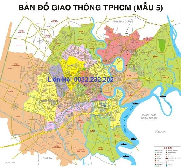 Bản đồ xe buýt tphcm (phần 1) từ tuyến số 1 – 59