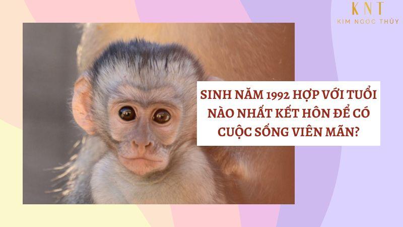 SINH NĂM 1992 HỢP VỚI TUỔI NÀO NHẤT KẾT HÔN ĐỂ CÓ CUỘC SỐNG VIÊN MÃN?