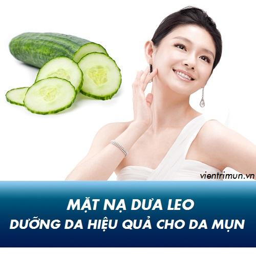 Bí quyết tự làm các loại mặt nạ dưa leo dưỡng da hiệu quả cho da mụn