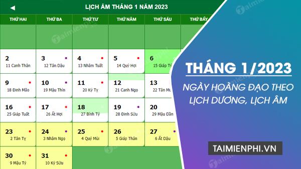 Chọn ngày hoàng đạo: Bí quyết tối ưu hóa kế hoạch xây nhà, khai trương, cưới hỏi trong tháng 1/2023 là xem ngày hoàng đạo. Đây là cơ hội để đảm bảo mọi công việc diễn ra suôn sẻ và mang lại may mắn cho gia đình bạn.