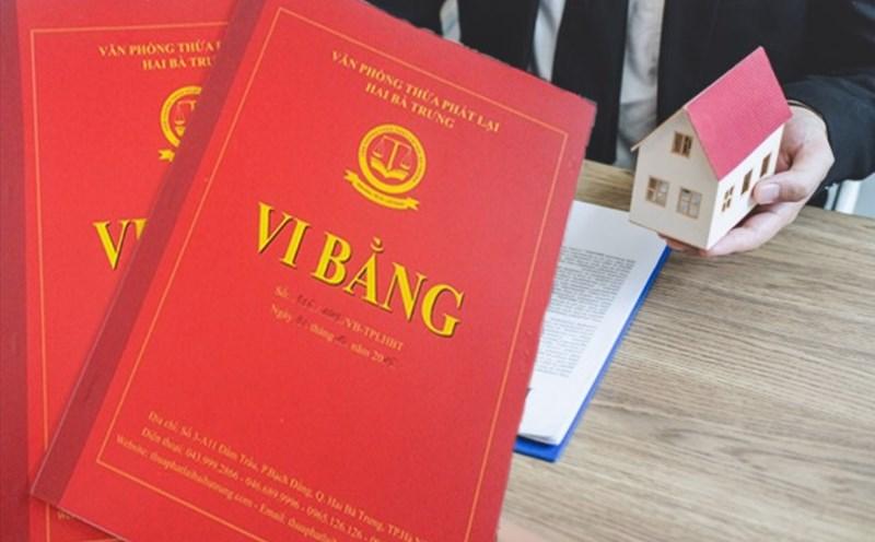 Mua nhà đất vi bằng có làm sổ được không?