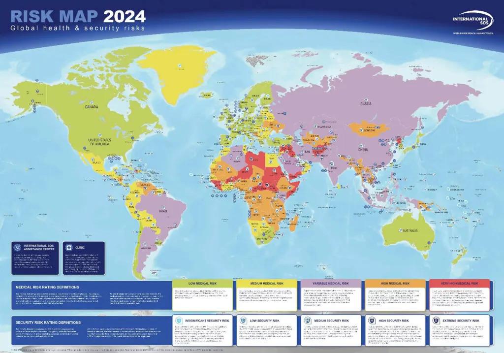 Hé lộ danh sách 'những quốc gia nguy hiểm nhất cho du khách' năm 2024