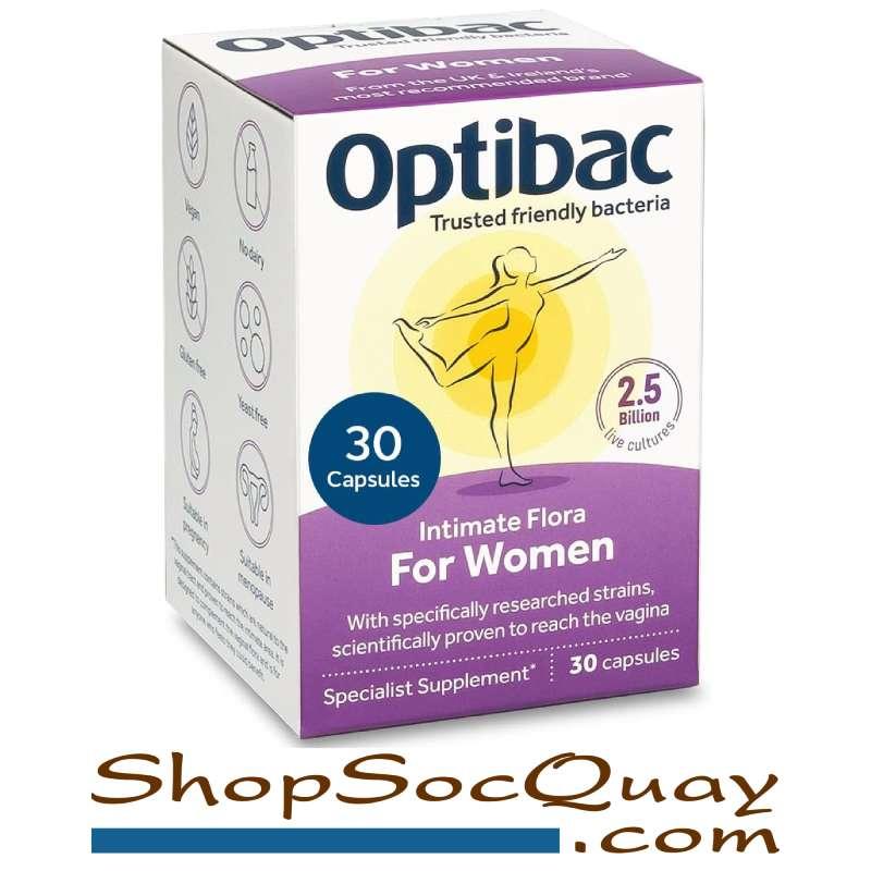 Optibac tím 30 viên – Giải pháp trị viêm nhiễm âm đạo