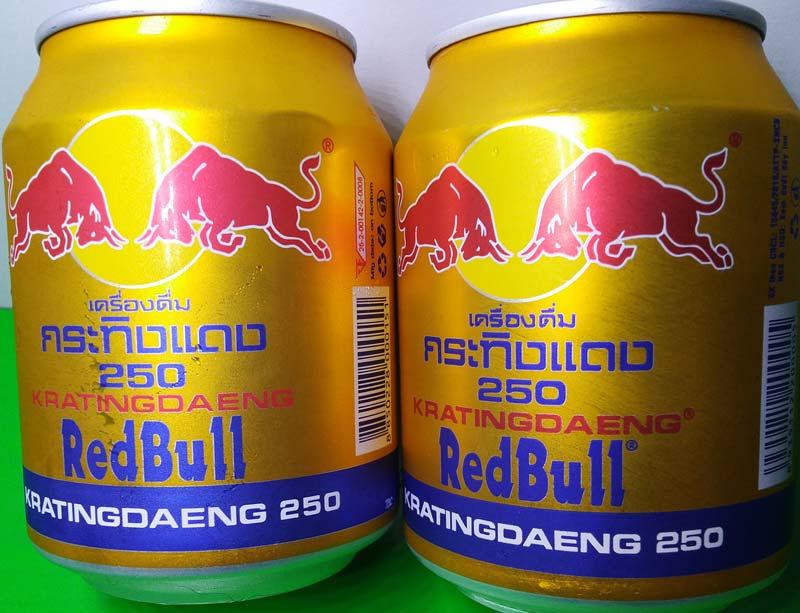 Phân biệt redbull thái và việt