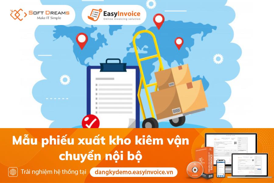 Mẫu Phiếu Xuất Kho Kiêm Vận Chuyển Nội Bộ