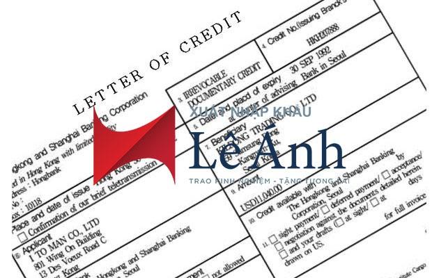 Phương thức LC (letter of credit) - thanh toán theo thư tín dụng