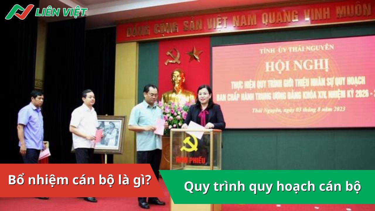 Quy trình 5 bước bổ nhiệm cán bộ quy hoạch cán bộ