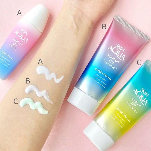 Kem chống nắng Skin Aqua vật lý hay hóa học?