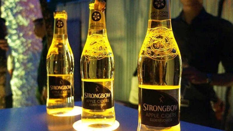 Strongbow vị nhẹ như vậy uống có say không?