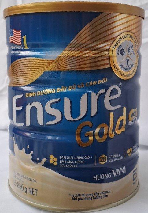 Sữa bột Ensure Mỹ vị vani - 850g