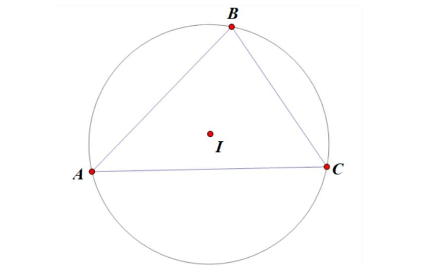 Bài tập chứng minh tam giác nội tiếp dễ hiểu