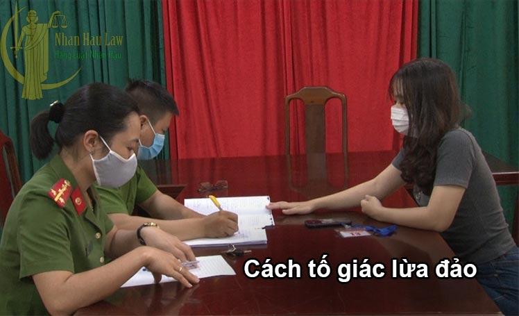 Gửi đơn to cáo lừa đảo chiếm đoạt tài sản ở đâu?