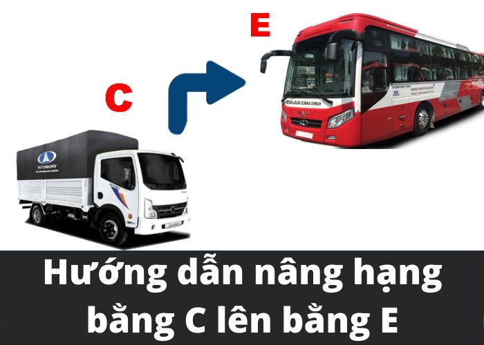 Nâng bằng lái xe hạng C lên E – Thông tin mới nhất bạn phải biết