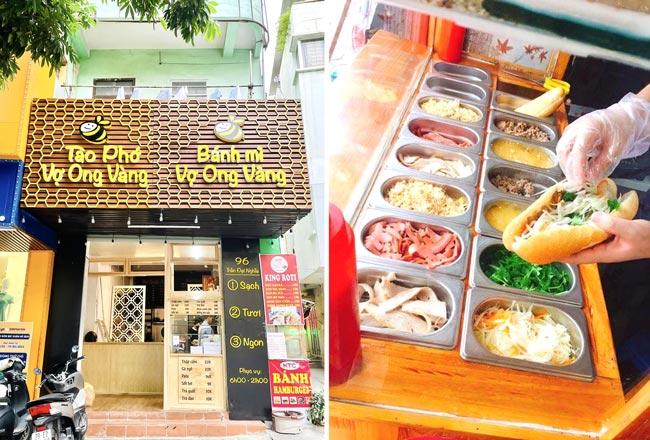 Review Bánh mì Vợ Ong Vàng: Địa chỉ, Giá bán, Menu