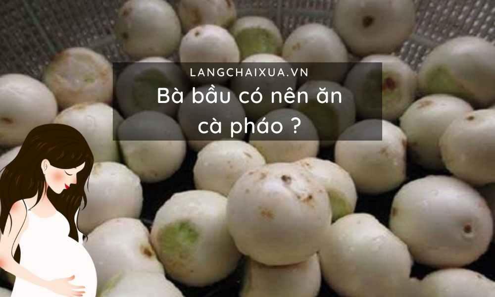 Bà bầu có nên ăn cà pháo | Công dụng và tác hại của cà pháo