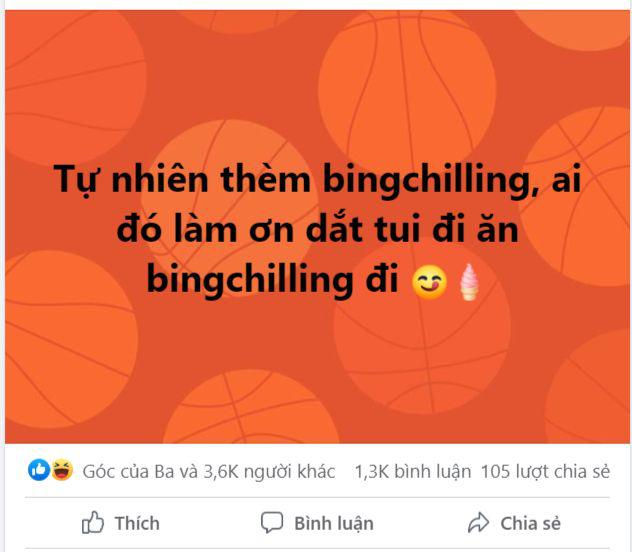 ‘Bing chilling’ là gì mà gây sốt trên mạng xã hội những ngày qua?