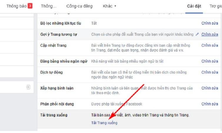 Cách khôi phục bài viết đã xóa trên Fanpage Facebook