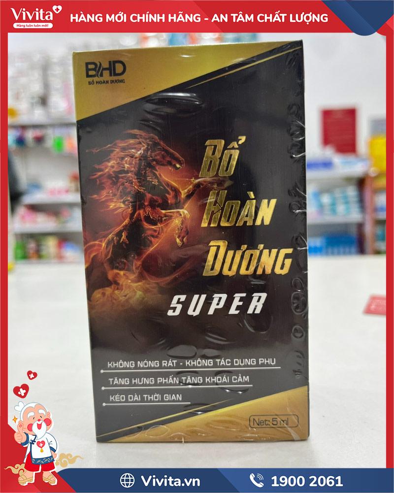 Bổ Hoàn Dương Super Chai Xịt Hỗ Trợ Cải Thiện Tình Trạng Xuất Tinh Sớm (Chai 5ml)