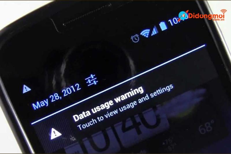 Hướng dẫn tắt cảnh báo dữ liệu Samsung và Android, iOS cực nhanh