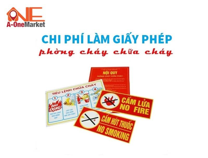 Chi phí làm giấy phép phòng cháy chữa cháy chi tiết từ A - Z