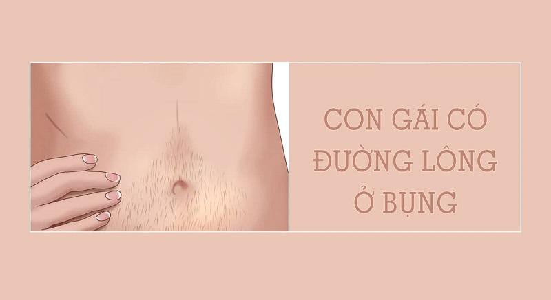 Con gái có lông bụng thì sao? Tướng số Tốt hay Xấu?