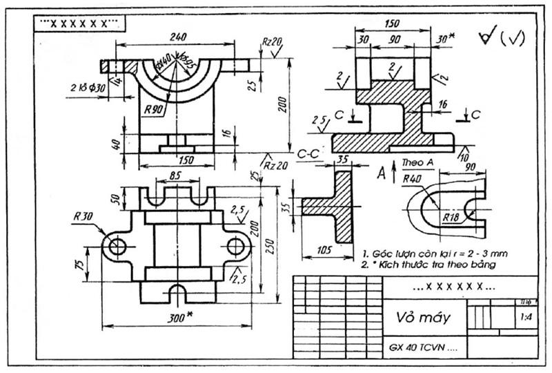 Bản vẽ chi tiết là gì? Nội dung và cách đọc bản vẽ chi tiết từ A -Z