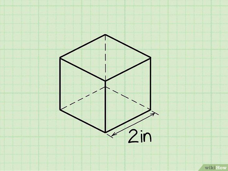 4 cách tính thể tích hình lập phương