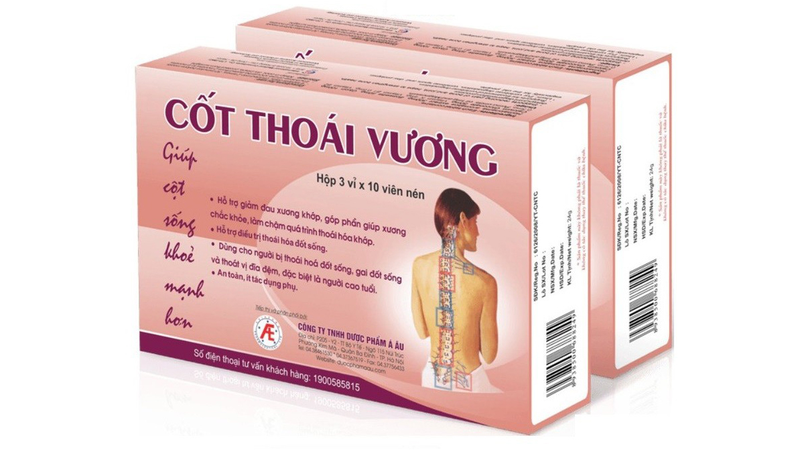 Thành phần, công dụng và cách sử dụng Cốt Thoái Vương