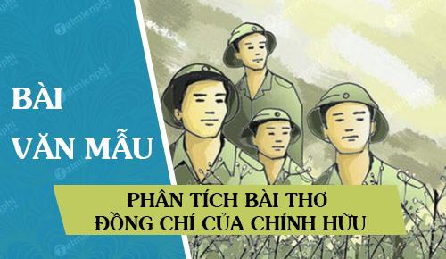 I. Cấu trúc Phân tích bài thơ Đồng chí của Chính Hữu