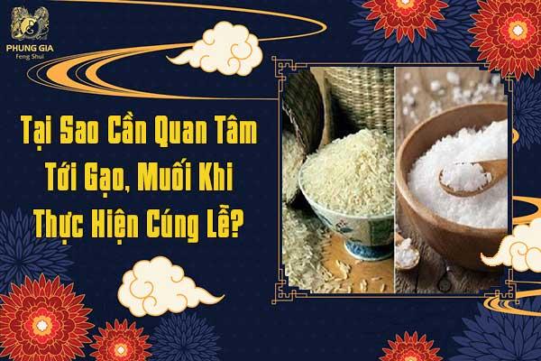 Giải Đáp Về Gạo Muối Cúng Ông Công Ông Táo Xong Làm Gì?