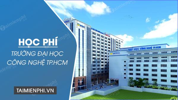 Chi phí đào tạo tại Trường Đại Học Công Nghệ TP.HCM - HUTECH trong năm học 2023 - 2024