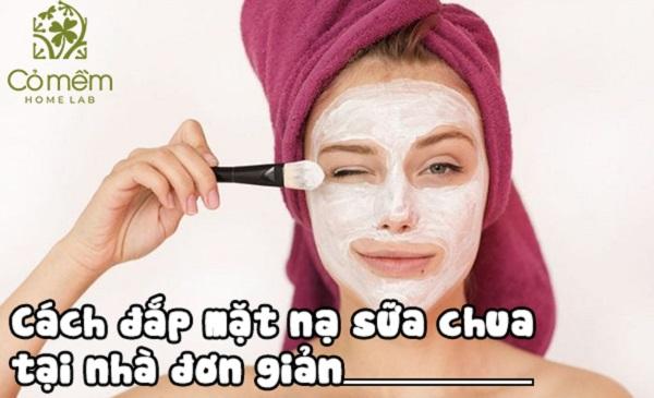 Cách đắp mặt nạ sữa chua tại nhà đơn giản đẹp da