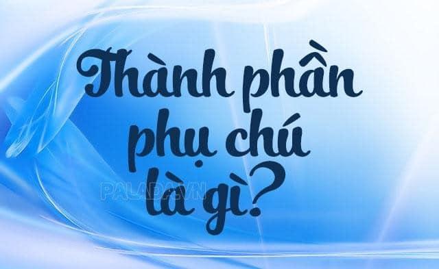 Thành phần phụ chú là gì?