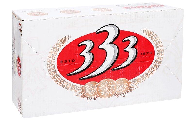 Bia 333 thùng 24 lon x 330ml - Blog Luật Đường Gia